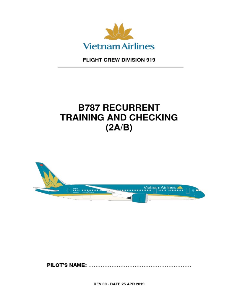 B787 Recurrent Training Manual 2019 | PDF | Flight Control Surfaces ...