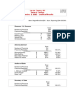 2010 General Election Results, Lorain County, OH