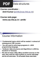 COL 106: Data-Structures: Course Coordinator: Amit Kumar