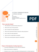 Mod5 - Cutting Temperatures & Cutting Fluids