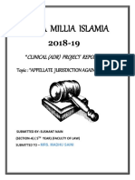 Jamia Millia Islamia: Clinical (Adr) Project Report