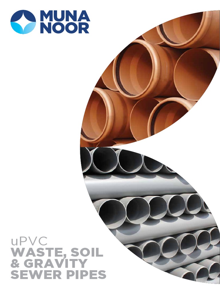 uPVC Waste Soil Drainage Pipes Brochur | PDF | Sanitary Sewer | Pipe ...