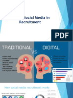 Role of Social Media in Recruitment