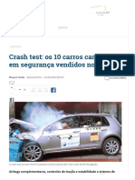 Crash Test_ Os 10 Carros Campeões Em Segurança Vendidos No Brasil