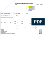 Project: Study On Building Construction Using Foam Concrete