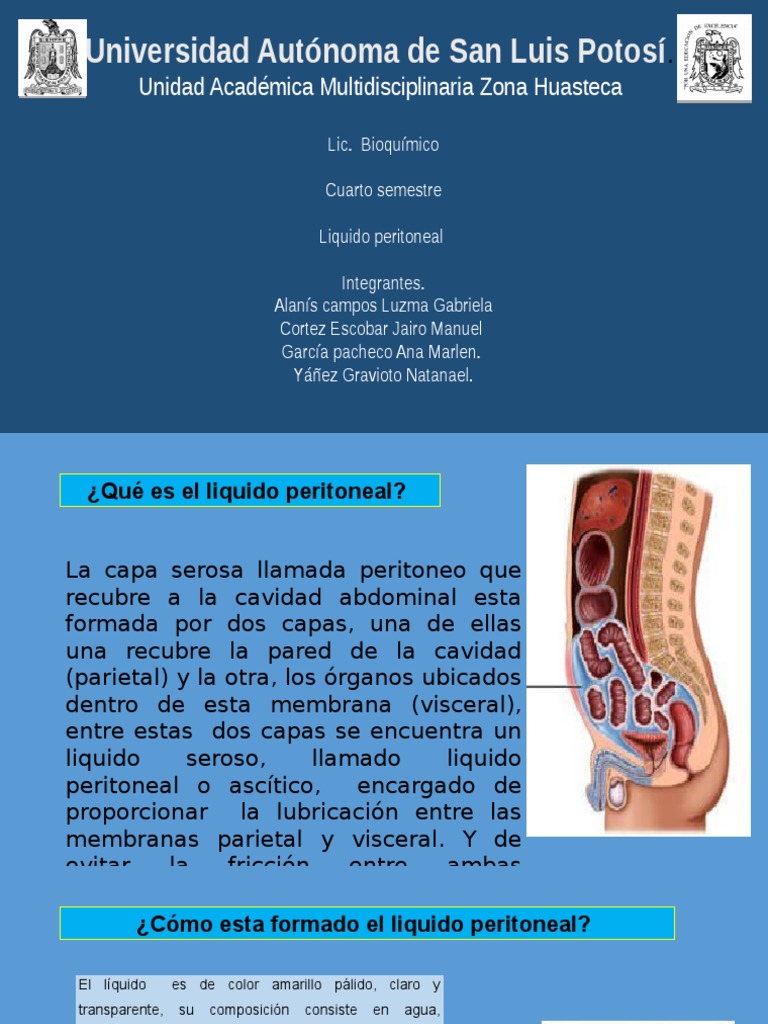 Análisis del líquido peritoneal | PDF | Medicina CLINICA ...
