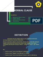 Adverbial Clause