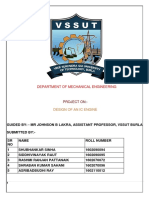 Department of Mechanical Engineering: Design of An Ic Engine