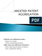 Targeted Patent Aggregation