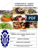 Competency - Based Learning Material: Tourism Bread and Pastry Production Ncii