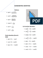 Trigonometric Identities