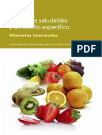 Alimentos Saludables y de Diseño Específico Alimentos Funcionales - Dr. Juan Carlos Espín de Gea PDF