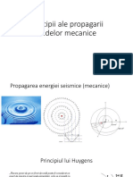 Principii Ale Propagarii Undelor Mecanice