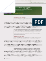 Violin One Octave Arpeggios PDF