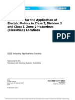 IEEE STD 1349-2011 Motor en Zonas Clasificadas PDF