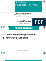 Kebijakan Penyelenggaraan Pkm. 2