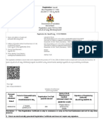 Registration Certificate Generated - FSSAI Food Licensing & Registration System - Yatheeshgh@gmail - Com - Gmail PDF