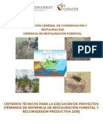 Criterios Técnicos Para La Ejecución de Los Proyectos 2019 (Componente III)