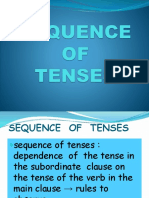 Sequence of Tenses