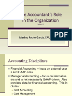 CHAP1 the Accountant's Role in the Organization