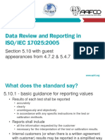 Quality Management System Data Review and Reporting 2017