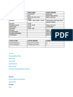 sound and foley list