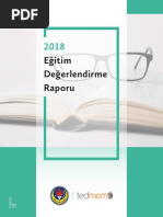 TEDMEM - 2018 Egitim Degerlendirme Raporu PDF