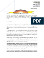 Please Do Sign This Letter of Support - Consortium Letter - in Application of PEPFAR's Key Populations Investment Fund