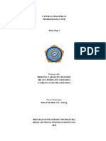 Laporan Praktikum Pemrograman Web PDF