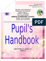 Mabini Elementary School Learner's Handbook