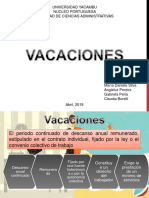 Vacaciones