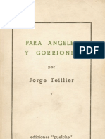 Para Angeles y Gorriones (Jorge Teillier)