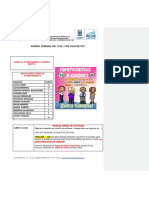 Agenda 10 A 14 de Julio