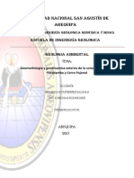 Geomorfologia y Geodinamica Externa de La Zona de Polobaya