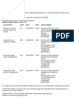 My Exams - The Chartered Institute of Procurement and Supply