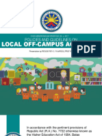 CHED CMO On OFF-CAMPUS ACTIVITIES