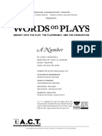 A Number Words On Plays (2006) PDF