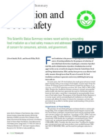Irradiation and Food Safety: Scientific Status Summary