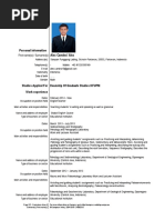 Curriculum Vitae (Alex Candra)