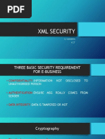 XML Security: K.Saranya KCT