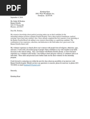 Revised Resume S1 Volunteering Health Care