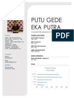 Putu Gede Eka Putra: Andorid Developmet Specialist