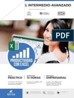 Temario Curso Excel Productividad T PDF
