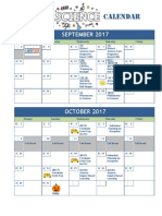 Science PLC Calendar