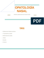 Fisiopatología Nasal