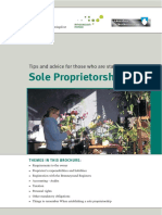 Sole Proprietorship: Tips and Advice For Those Who Are Starting A