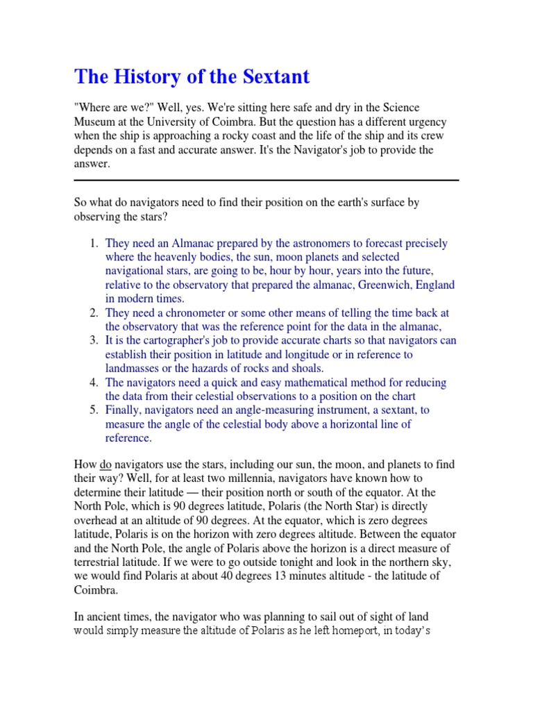 Ilons Sextant Mark 1 The Untold Story - 2huq3ej