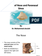 Anatomy of the Nose and Paranasal Sinuses