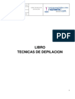 Libro Tecnicas de Depilacion para Mujeres