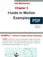 MT335 Chap3 Fluid Flow - Examples